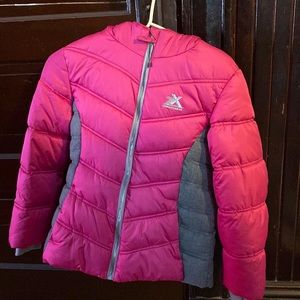 PINK X GREY X SILVER girls winter/fall jacket